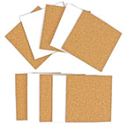 25 Pack Self-Adhesive Cork Squares 4 x 4 Inches Cork Tiles Backing Sheets - Image 6