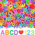 1328 PCS Foam Letter Stickers, Foam Alphabet Number Shape Stickers, Self by Unknown