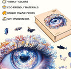 Abyssal Eye Puzzles Adults Gifts Wooden 90 Pieces 8.5 * 8.1in - Image 2