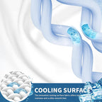 Sunflower Cooling Quilted California King Mattress Protector, Mattress Pad Cal - Image 2