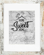 Califortree Rustic White 11x14 Picture Frame by Califortree