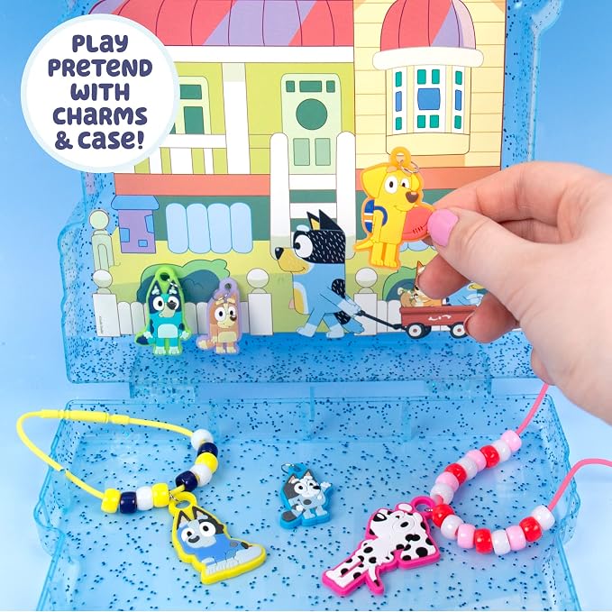 Bluey Friendship Jewelry, Create 4 Charm Bracelets & 2 Charm Necklaces - Image 4