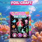 FUNNYB&G Foil Art Crafts for Kids Ages 4-8: Valentines Crafts for Kids 2026 - Image 3