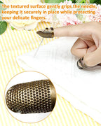 FIVEIZERO Thimble Kit– 7 PCS Sewing Thimbles - Image 4