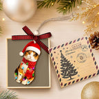 Calico Cat Ornament - Image 3
