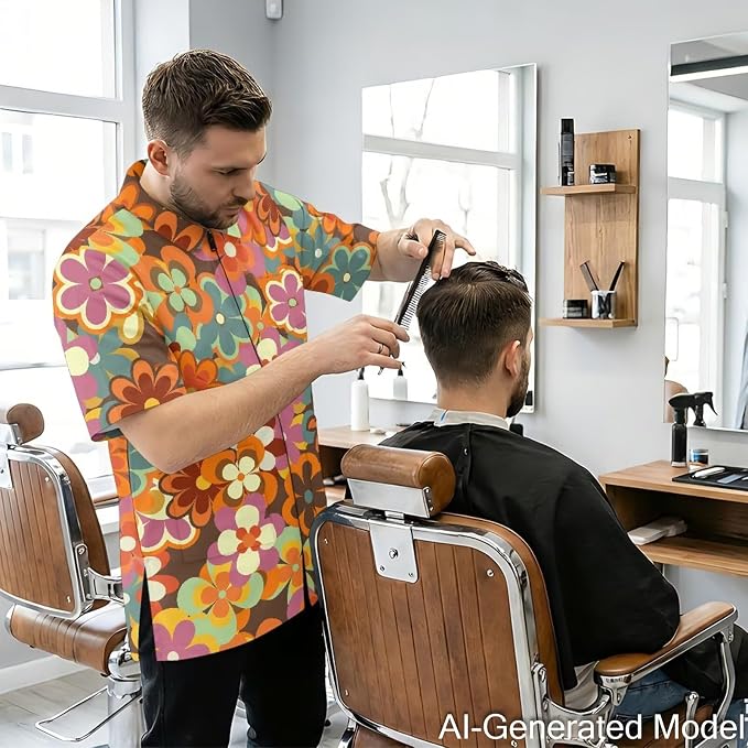 Professional Grooming Smock Unisex, Water Resistant Anti-Static | Hairdresser - Image 2