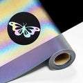Rainow Reflective Heat Transfer Vinyl 12" x 8 ft HTV by MerryMade