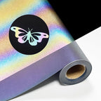 Rainow Reflective Heat Transfer Vinyl 12" x 8 ft HTV by MerryMade