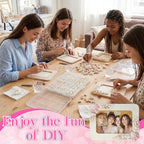 Yousoontic 10 Sets DIY Picture Frame Craft Kit - Image 5