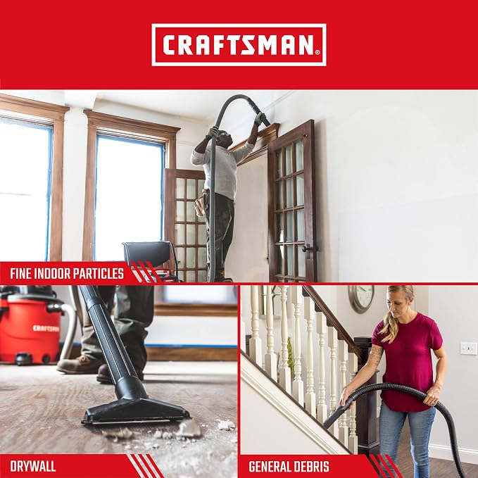 CRAFTSMAN CMXZVBE38777 Genuine 5-20 Gal. HEPA Media Wet Dry Vacuum Filter | - Image 4