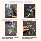91 Pcs Homemade Bookmarks Kit, Colorful Sprout Bookmark and Pressed Flower - Image 6