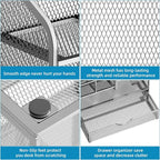 Marbrasse Mesh Pen Holder for Desk, Pen Organizer - Image 6