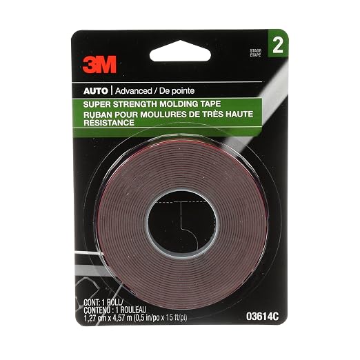 3M Scotch-Mount Automotive Molding Tape, Super Strength Double-Sided Adhesive - Image 2