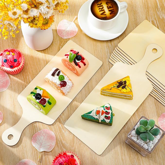 Marsui 12 Pieces Mini Wooden Cutting Board - Image 7