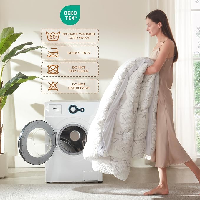 PRIMESOFT 100% Waterproof Twin Size Mattress Topper, Thick Pillow Top Mattress - Image 8