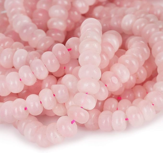 ICAI Beads 5x8mm Natural Beads Rondelle Spacer Loose Beads - Image 4