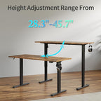 Agilestic Electric Standing Desk, 55 x 24 Inches Height Adjustable Desk - Image 8