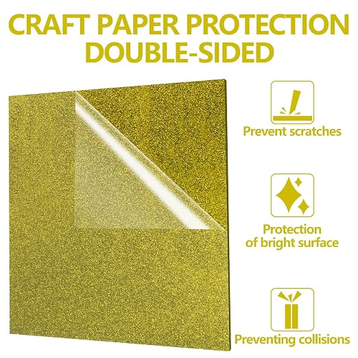 3 Pcs Glitter Yellow Glossy Acrylic Sheets, 7.87 x 7.87 x 1/10 Inch Laser - Image 2
