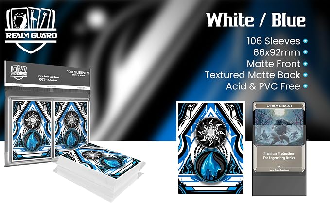 100ct Textured Matte TCG/MTG Card Art Sleeves - Image 3