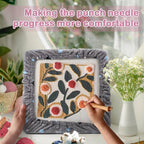 ICZW Gripper Strip Frame Punch Needle Rug Hooking Frame - Image 7