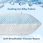 EASELAND Firm Pillows Shredded Memory Foam - Image 5