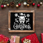 80 Pcs 3 x 3 Inch Christmas Stencils - Image 5
