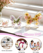 Epoxy Resin Molds for Spring Butterfly Soft Silicone Molds Set of 3 Sizes - Image 8