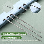 Yizzvb Needle Felting Tools, 4 Sizes Felting Needles - Image 5