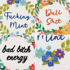 Louise Maelys 3 Sets Funny Embroidery Kits - Image 5