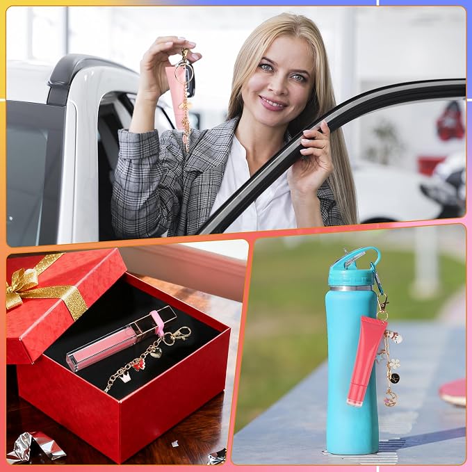 Starry 176 Pcs DIY Keychain Making Kit | 10 Keychain Clips, 10 Extender Chains - Image 5