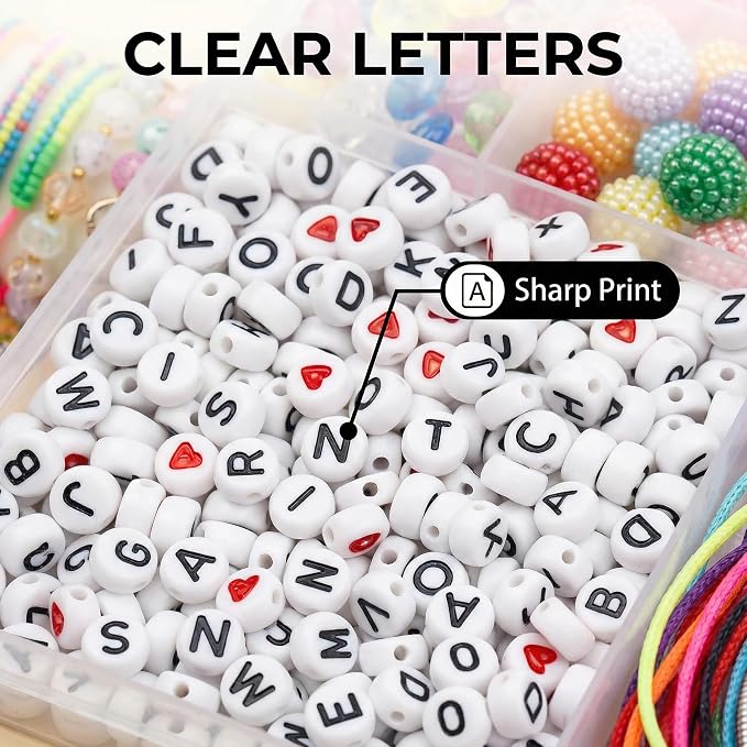 Hardy Guo Clay Beads Bracelet Making Kit Beads - Image 8