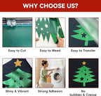 Aoder Red Glitter HTV Heat Transfer Vinyl - Image 7