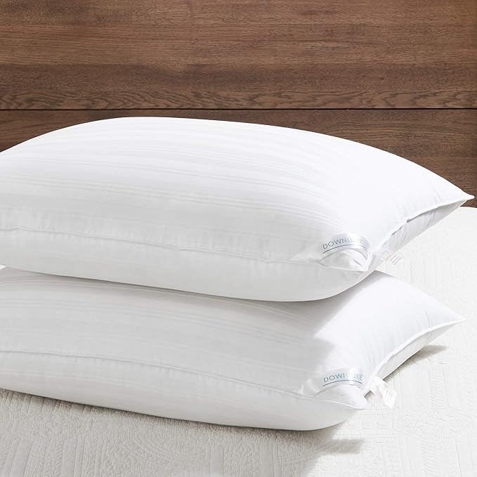 downluxe Down Alternative Pillows Standard Size Set of 2 by Downluxe