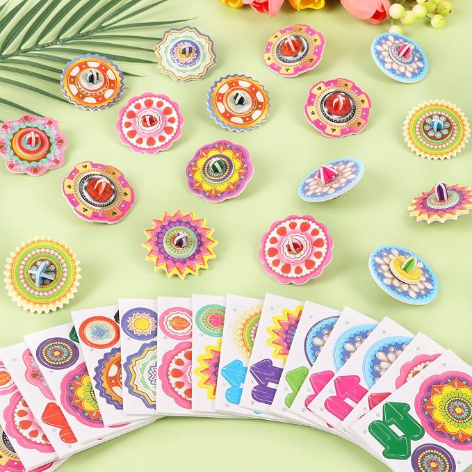 LOMIMOS 3D Cartoon Puzzle for Kids, 30 Pieces 3D Jigsaw Gyroscope Montessori by LOMIMOS