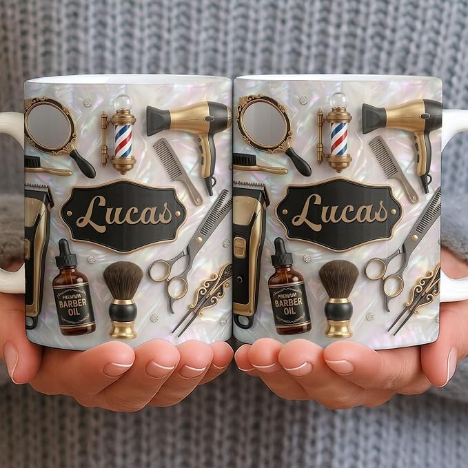 Personalized Hairstylist Mug, Unique Hairdresser Gifts - Image 6