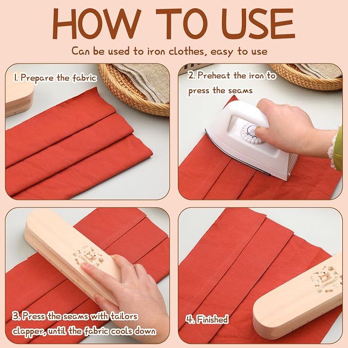 Fteven Tailors Clapper Wooden Clapper - Image 4