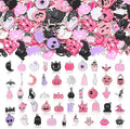 Giegxin 150 Pcs Pink Halloween Charms Bulk by Giegxin