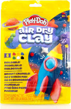 Play-Doh Brand Air Dry Clay, 6 Vibrant Clay Colors, Soft & Ultra Light Modeling - Image 8