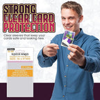 Sleeve Kings Standard Card Sleeves – 110 Count, Medium USA Size, Compatible - Image 2
