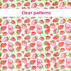 Printed TPU Jelly Faux Leather, 11.8 x 47.2 Inch Transparent Clear Jelly Vinyl - Image 3