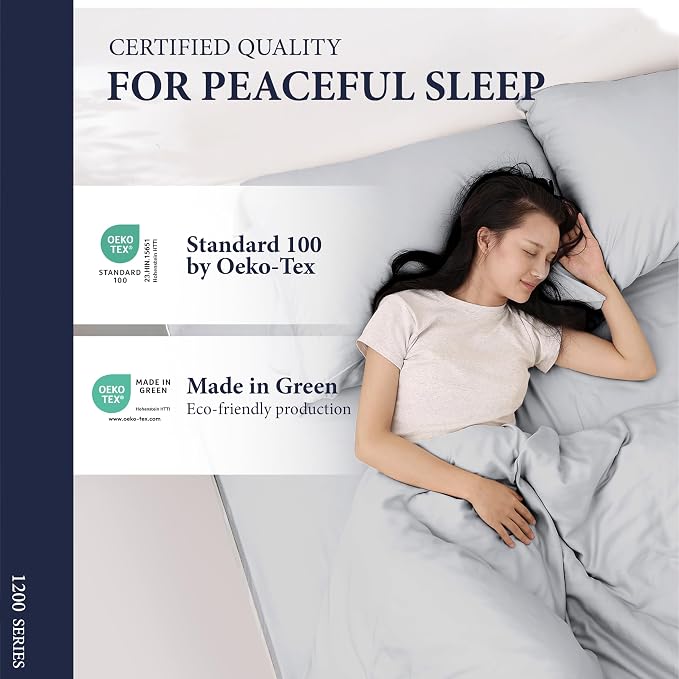 100% Egyptian Cotton King Size Sheets Set - Image 6