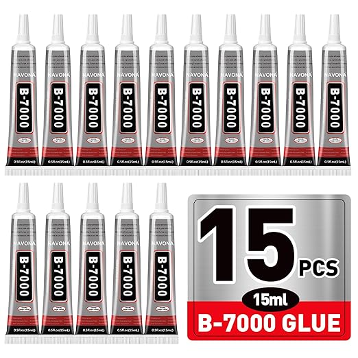 15 PCS 15ml B7000 Glue Clear by Welcometobuy%EF%BC%81