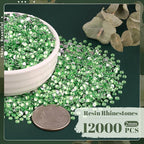 12000PCS 2mm Resin Rhinestones Bulk - Image 2