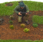 Woohome 208 PCS Static Grass Tuft Green Model Grass Tufts Terrain Model Kit - Image 6