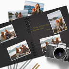 10×10 inch Scrapbook Photo Album DIY Picture Book 40 Pages, Thick Kraft Paper - Image 5