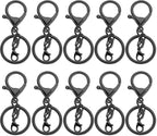 Gkeygo 10 Pack a Set Metal Lobster Claw Clasps and Key Rings, Key Chain - Image 9
