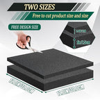 8 Pcs Polyethylene Foam Pads for Packing Foam Sheets 2 Size Cuttable High - Image 2
