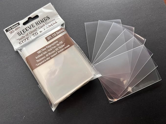 Sleeve Kings Sails of Glory* Card Sleeves 50 X 75 mm - Image 4