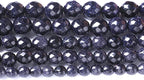 10mm 36pcs Natural Blue Sandstone Faceted Stone Beads by NaturalStoneBeads