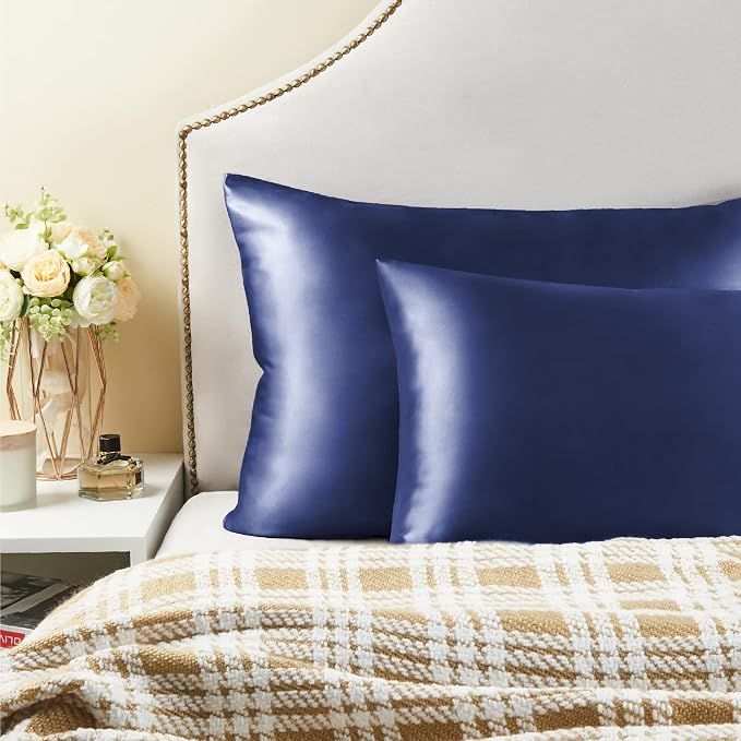 BEDELITE Satin Pillowcase with Zipper, Super Soft and Cooling Similar to Silk - Image 6